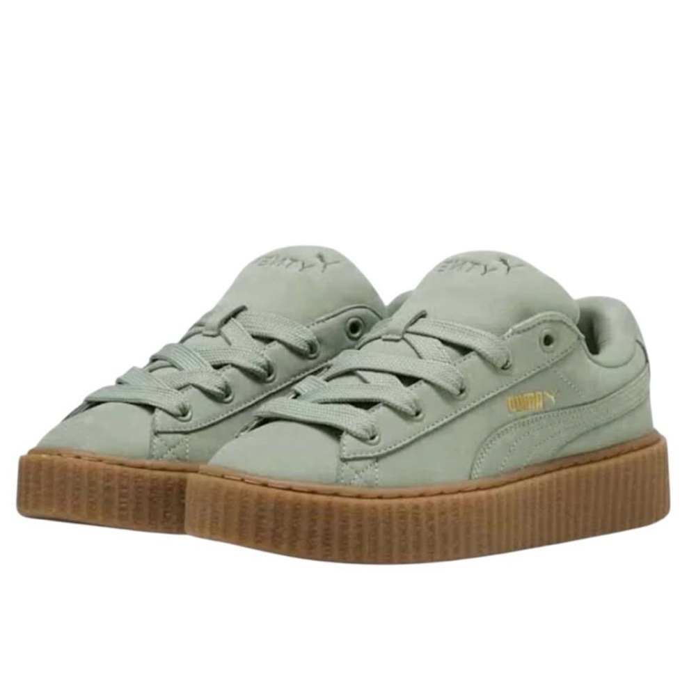 FENTY × PUMA Creeper "Phatty" Sneakers, Green Fog Unisex 7.5 (US W) NEW NWOT